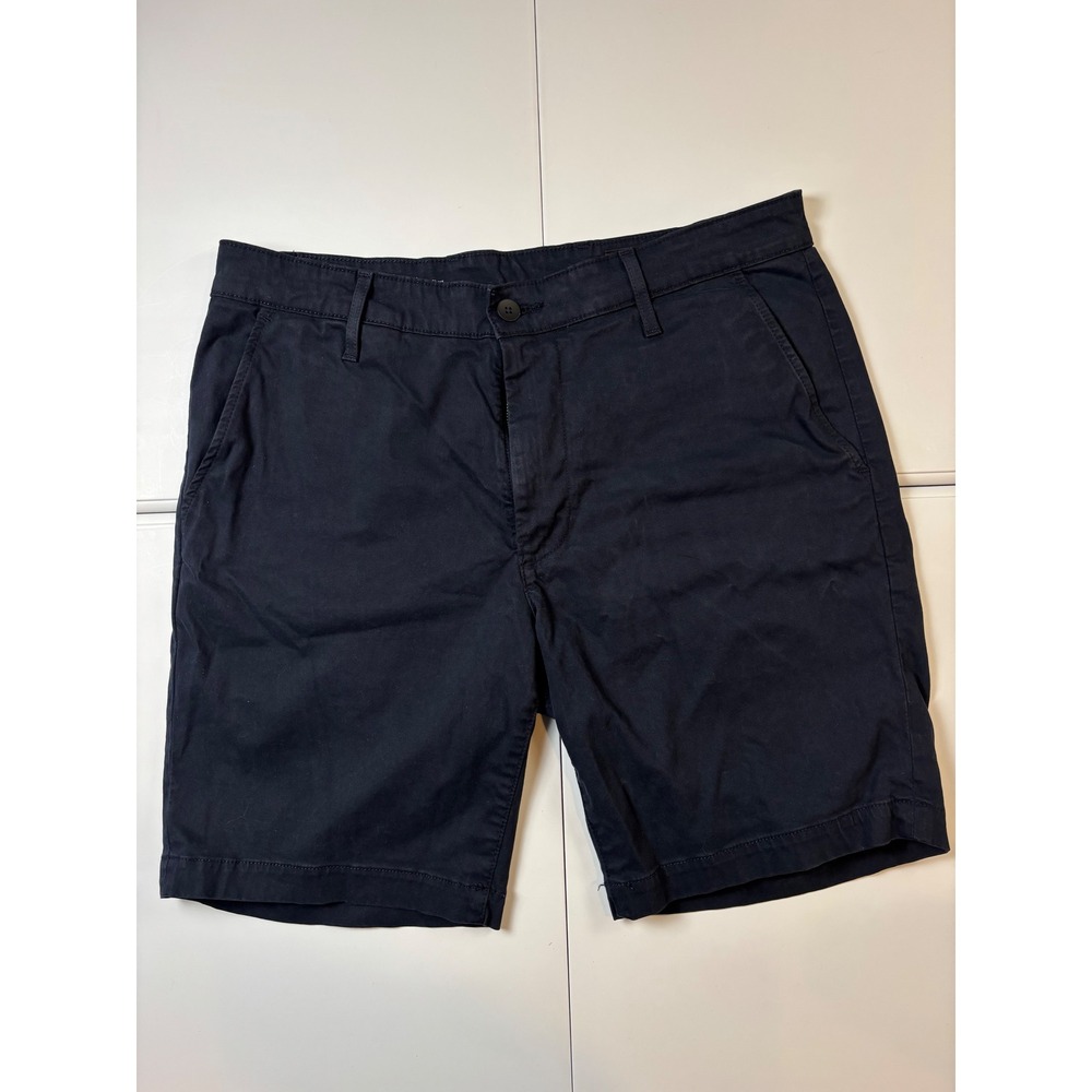 AG Adriano Goldschmied Wanderer Slim Short Navy Blue Mens 33